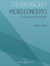 Micro-Concerto Percussion and Mixed Quintet - Solo Percussion Part cover